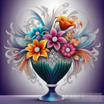 Flowers In Vase 3 Ai Painting