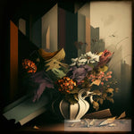 Flowers In Vase Ai Artwork