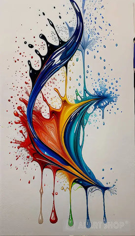 Fluid Art Ai Painting