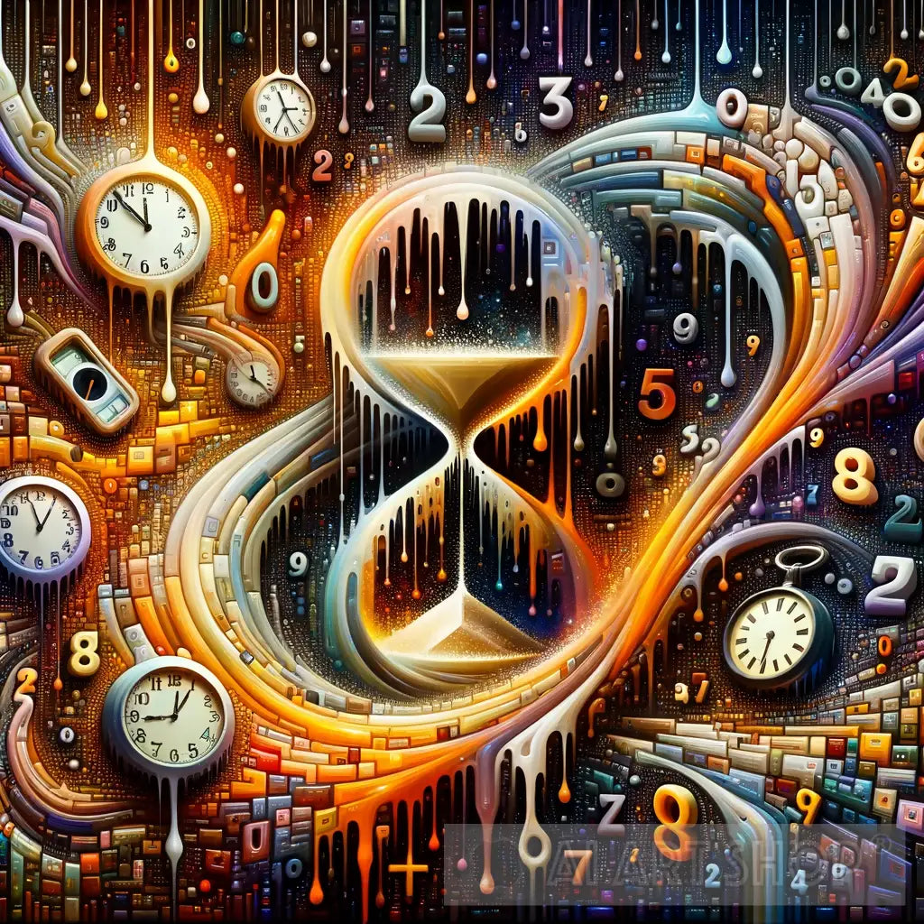Contemporary AI Art Fluid Time Temporal Tides contemporary-ai-art-fluid-time-temporal-tides