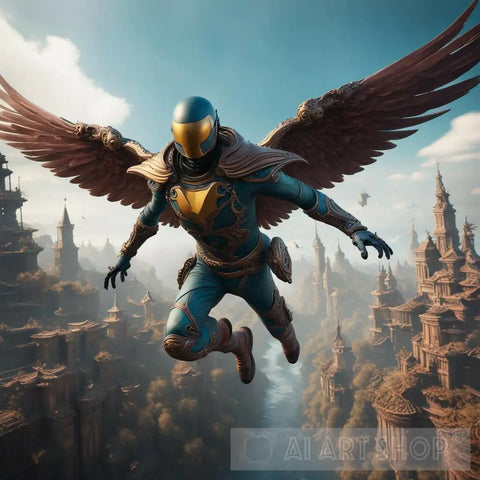 Small Flying Man FLYING MAN