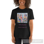 Fools Paradise Ai Art Short-Sleeve Unisex T-Shirt Black / S