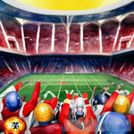 Football Time In America Modern Ai Art