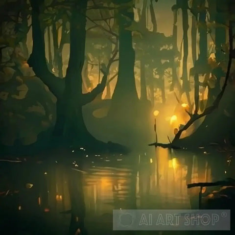 Forest 10 Nature Ai Art