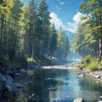 Forest Nature Ai Art