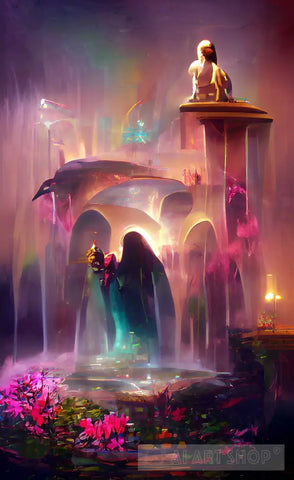 Fountain Of Dreams #1 Ai Artwork