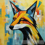 Foxs Thought Portrait Ai Art