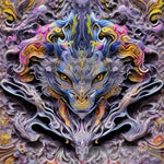 Fractal Dragon Street Ai Art