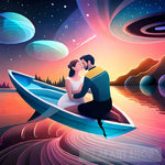 Fractured Love Boat Surrealism Ai Art