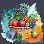 Fresh And Delicious Fruit Vegetable Basket Ai Artwork