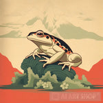 Frog Serenity Animal Ai Art