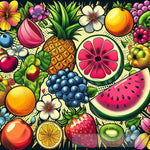 Fruit Pop Art Pop Ai Art