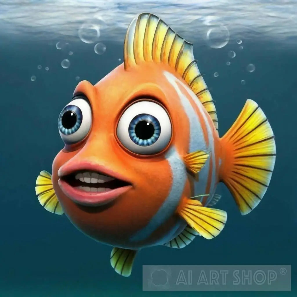 Fummy Fish AI art