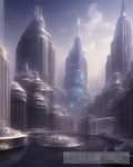 Future City 9 Ai Artwork