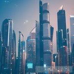 Futuristic City Ai Artwork