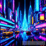 Futuristic City Ai Artwork