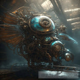 Futuristic Spaceship Collection Ai Artwork