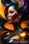 Futuristic Women Art:03 Contemporary Ai Art