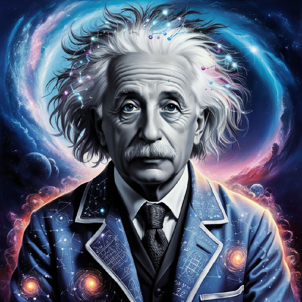 Cosmic Visionary: The Timeless Genius Of Albert Einstein - A Captiv