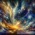 Galactic Dreamscape: Nebulous Symphony Nature Ai Art