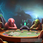 Galatic Poker. Ai Artwork