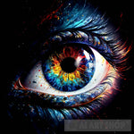Galaxy Eye Ai Artwork