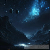 Galaxy In Space Ai Artwork