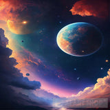 Galaxy In Space Ai Artwork