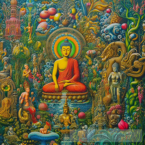 Garden Of Eden-7 Pop Ai Art