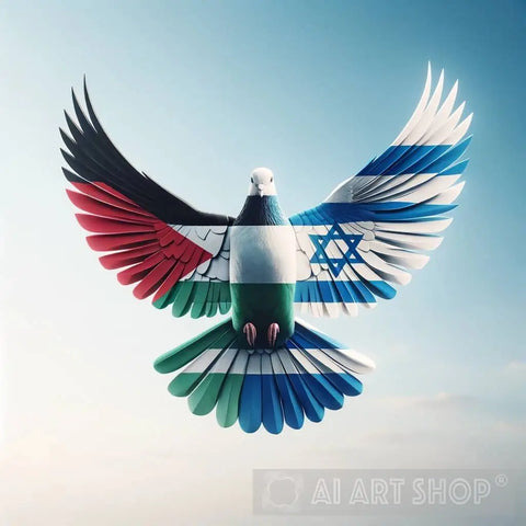 Gaza & Israel Ai Artwork