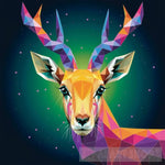 Gazelle Eyes Animal Ai Art