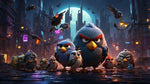 Leonardo_Diffusion_XL_A_sprawling_chaotic_family_of_angry_bird_0