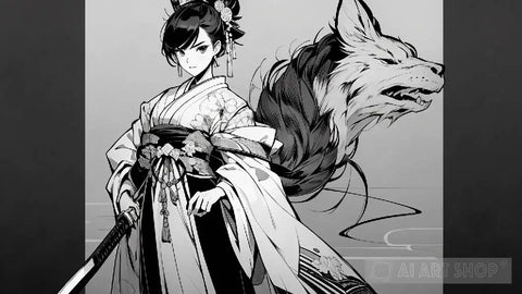 Geisha Anime 15 Ai Artwork