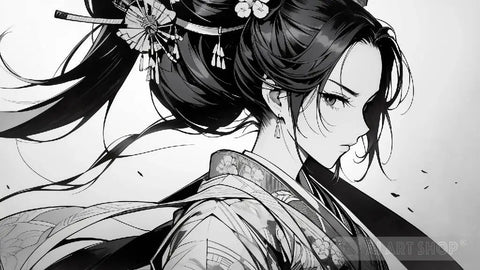 Geisha Anime 36 Ai Artwork