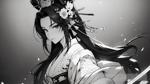 Geisha Anime 6 Ai Artwork