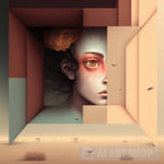 Geometric Dream Surrealism Ai Art