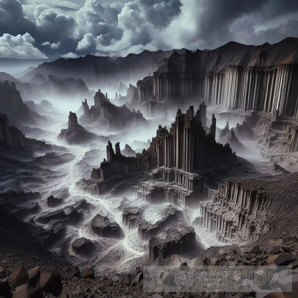 Ghastly Nuances Nature Ai Art