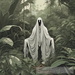 Ghost In The Jungle Ai Artwork