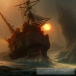 Ghost Ship Ai Artwork