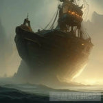 Ghost Ship Ai Artwork