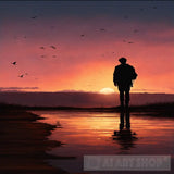 غروب Ai Painting