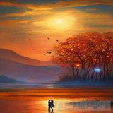 غروب Ai Painting