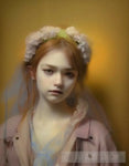 Girl From The Land Of Seashell 30 Portrait Ai Art