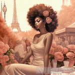 Glamorous In Paris Ai Artwork