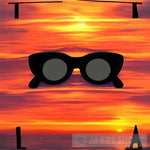 Glasses On Sunset Street Ai Art