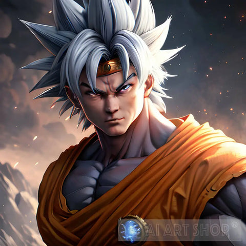 Goku Anime Style #5 Ai Artwork