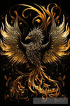 Gold Phoenix Fantasy Art Ai Artwork