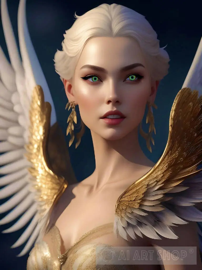 Golden Angel (Dark Highlights)