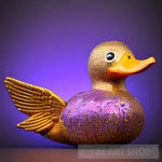 Golden Duck Animal Ai Art