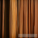 Golden Stripes Abstract Ai Art